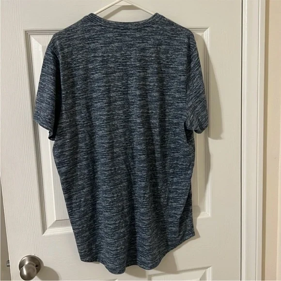 Hollister Men’s Shirt Navy Blue and Gray XL - Picture 2 of 6
